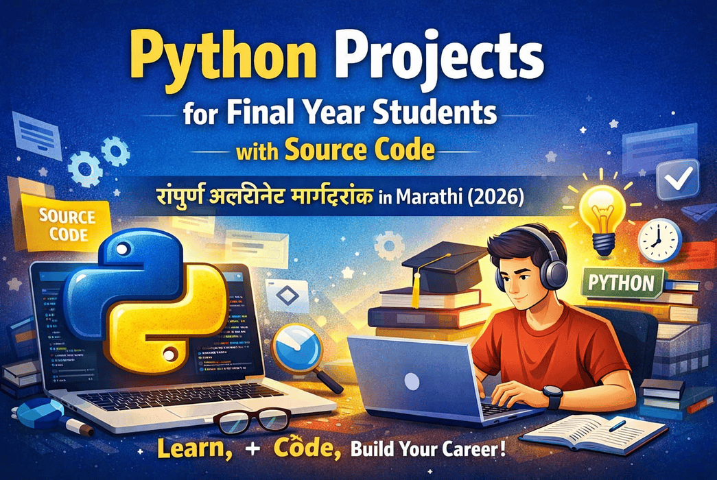 Python Projects for final year students - Python in Marathi