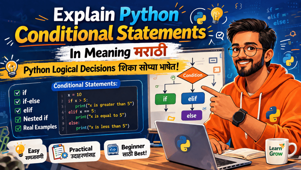 Python-Conditional-Statements-In-Meaning-Marathi