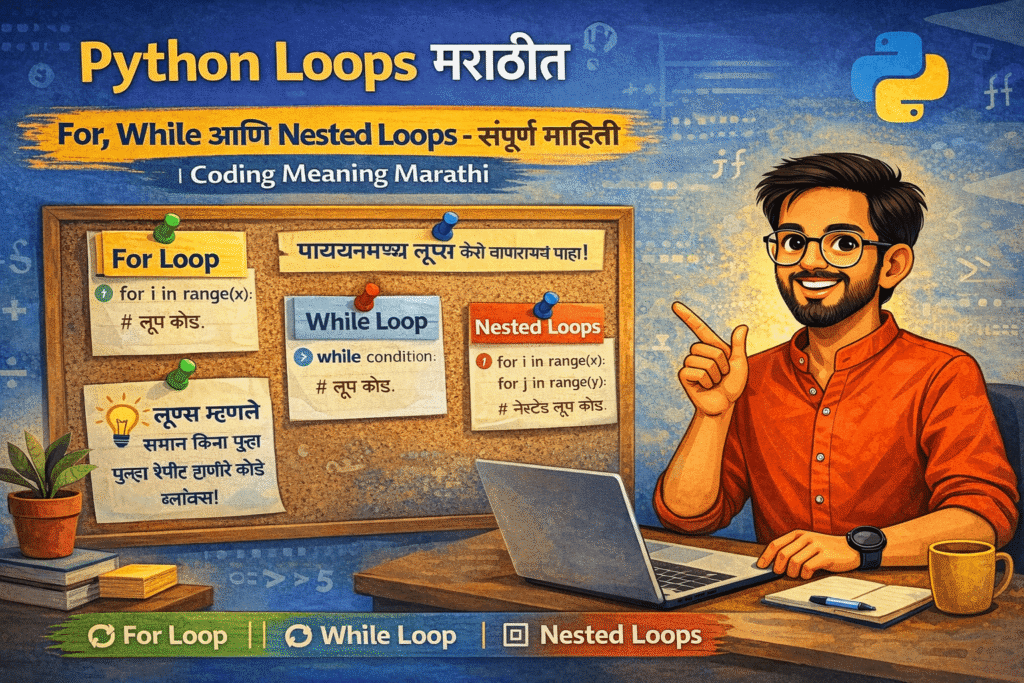 Python Loops मराठीत